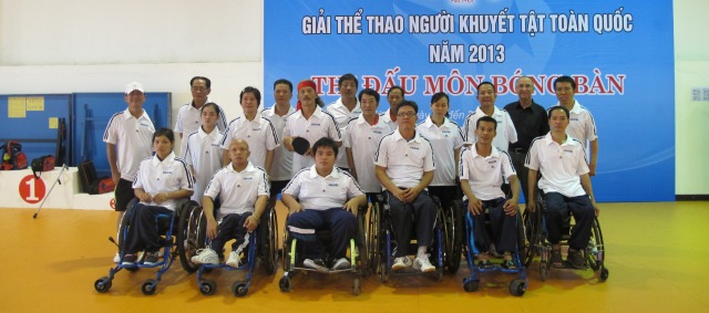 Đội tuyển bóng bàn người khuyết tật thành phố Hồ Chí Minh